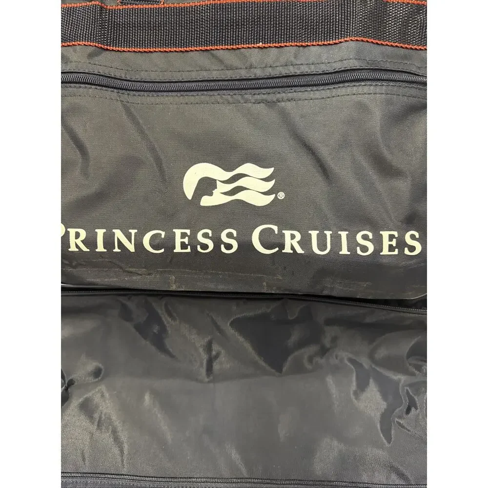 VTG Princess Cruise Roll Carry On Collapsible Expandable Suitcase Luggage NEW!